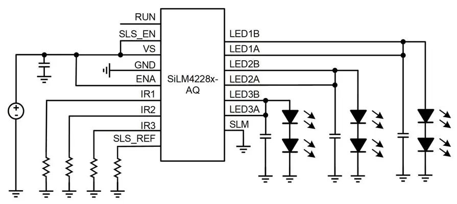 数明半导体推出SiLM4228x系列三通道150mA线性LED驱动