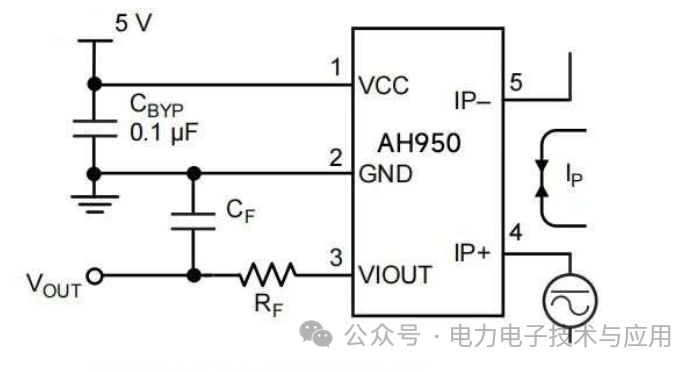 国产开环式高精度线性电流传感器AH950介绍