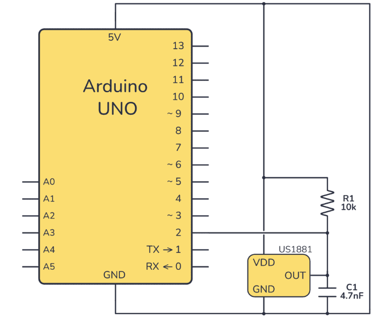Arduino霍尔效应传感器设置指南
